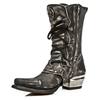 New Rock - M.7993S3 Bottes - Noir/Gris Product image